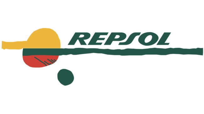Repsol Logo 1987-1997