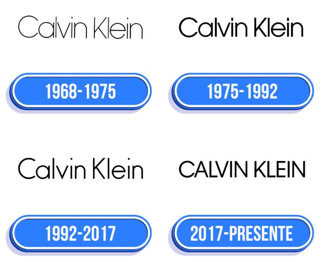 Calvin Klein Logo Historia