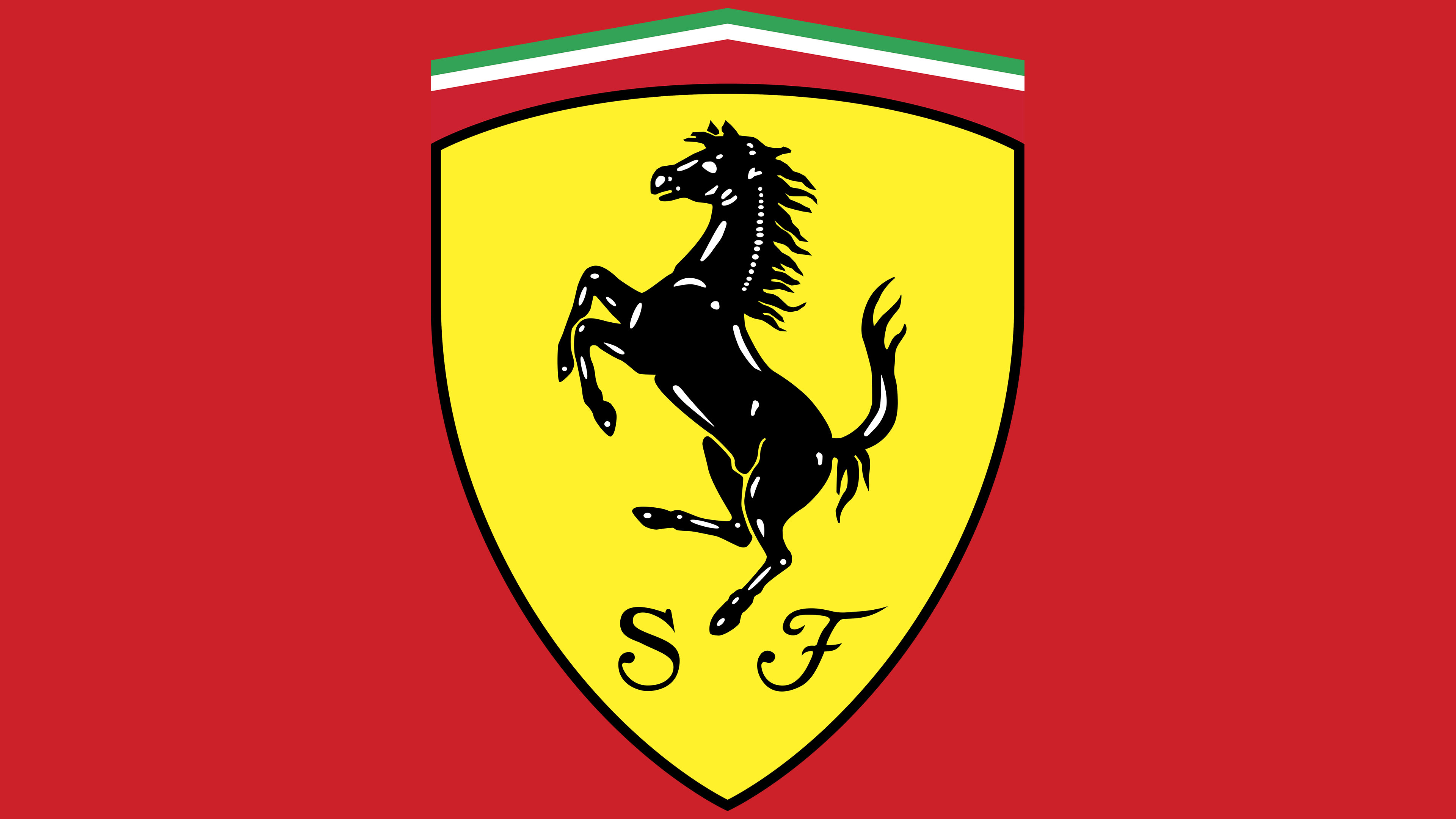 Desenho De Um Cavalo Da Marca Ferrari