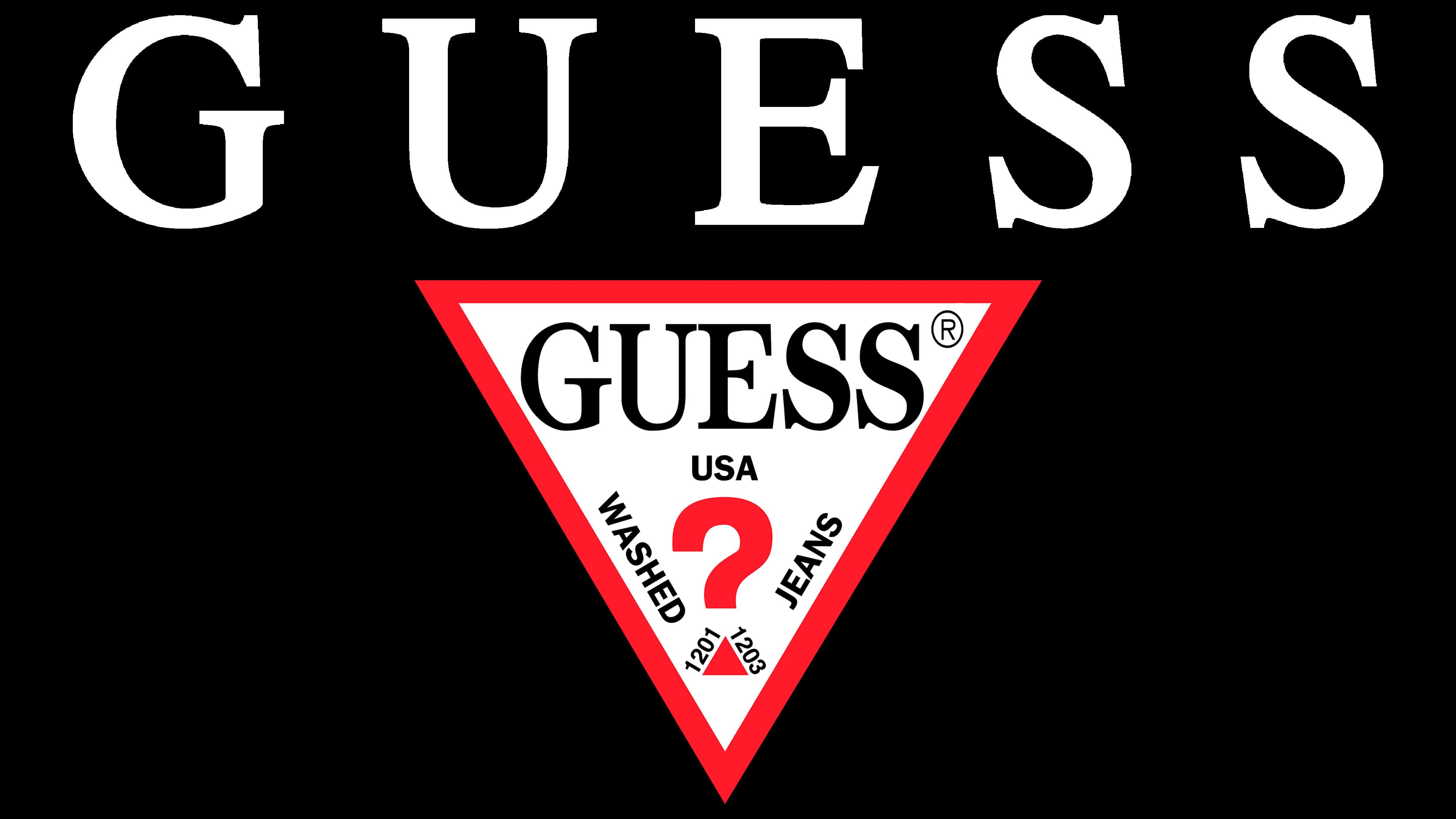 GUESS Logo: valor, história, PNG