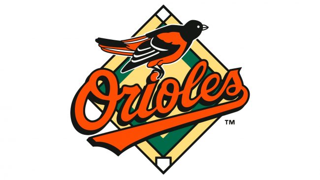 Baltimore Orioles Logotipo 1995-1997