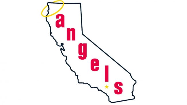 California Angels Logotipo 1971-1972