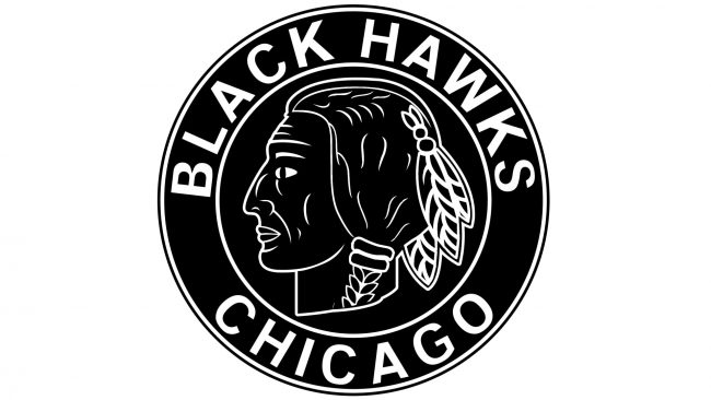 Chicago Blackhawks Logotipo 1926-1935