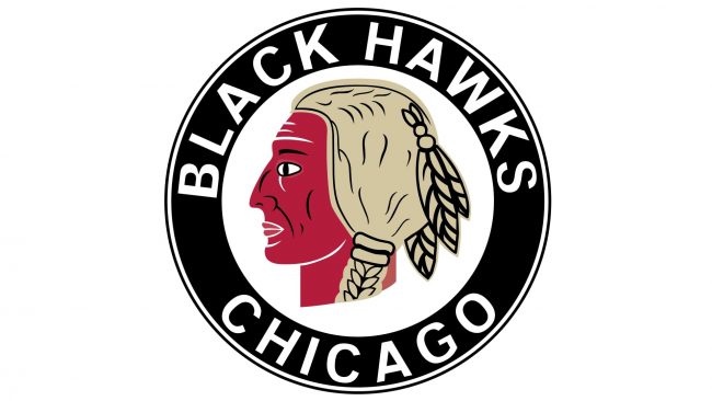 Chicago Blackhawks Logotipo 1937-1941