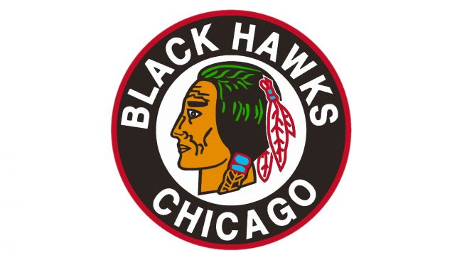 Chicago Blackhawks Logotipo 1941-1955