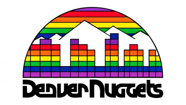 Denver Nuggets Logotipo 1982-1993
