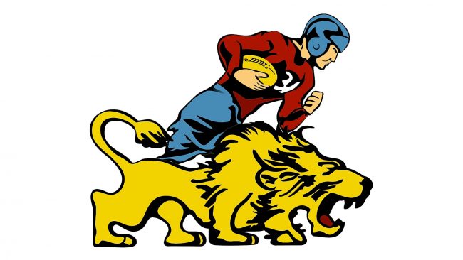 Detroit Lions Logotipo 1952-1960