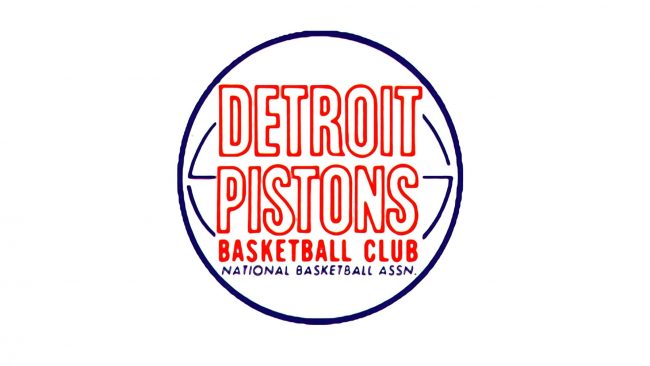 Detroit Pistons Logotipo 1957-1971