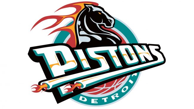 Detroit Pistons Logotipo 1996-2001