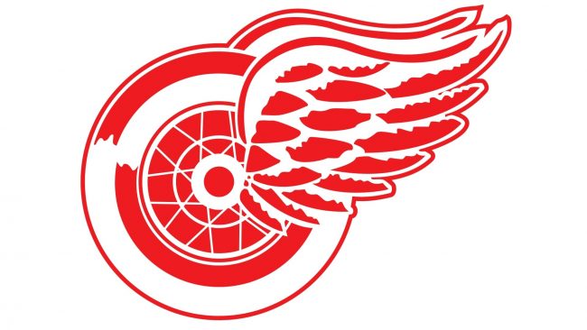 Detroit Red Wings Logotipo 1933-1948