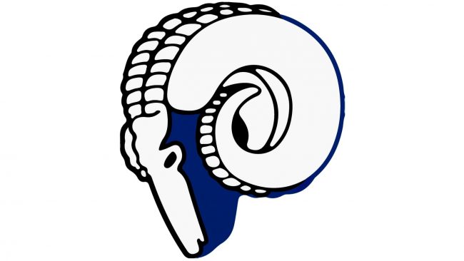 Los Angeles Rams Logotipo 1946-1950