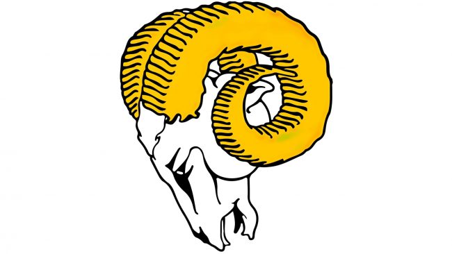 Los Angeles Rams Logotipo 1951-1969