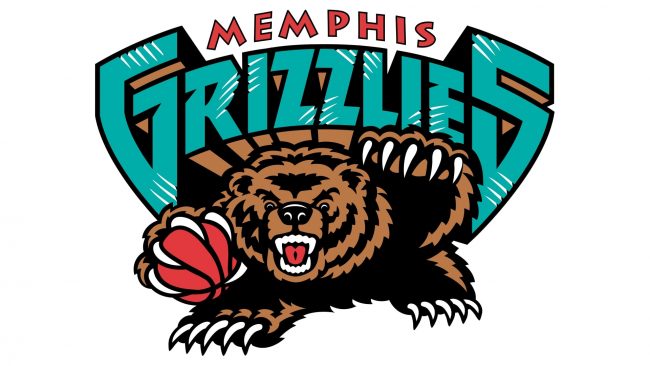 Memphis Grizzlies Logotipo 2002-2004 (1)