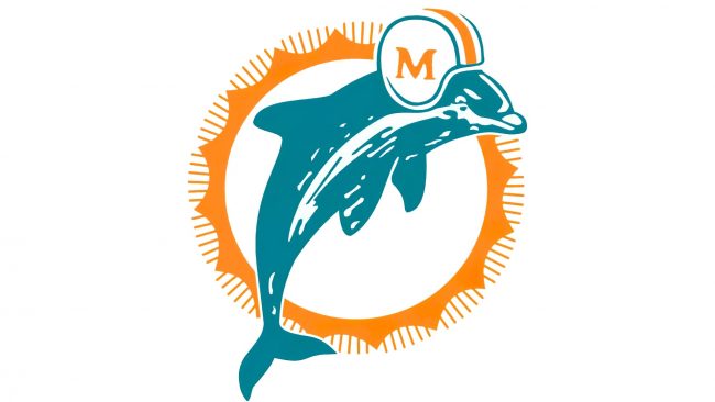 Miami Dolphins Logotipo 1974-1989