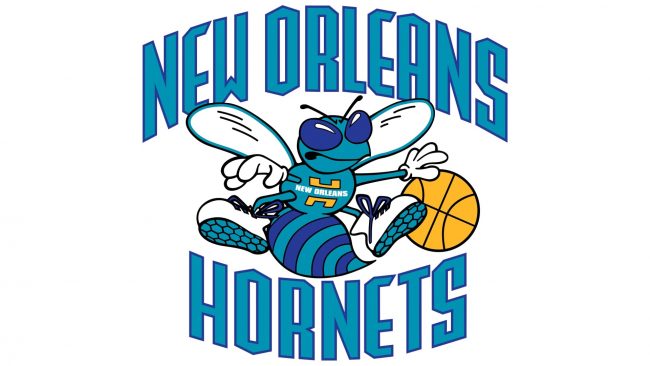 New Orleans Hornets Logotipo 2003-2008