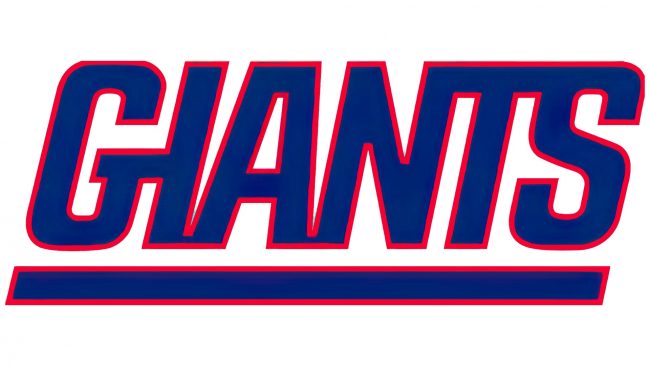 New York Giants Logotipo 1976-1999