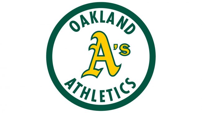 Oakland Athletics Logotipo 1982-1992