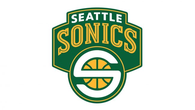 Seattle Sonics Logotipo 2002-2008