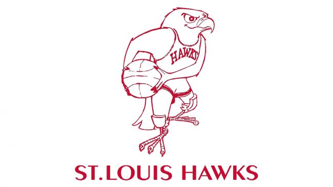 St. Louis Hawks Logotipo 1957-1968
