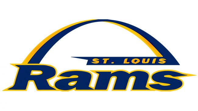 St.Louis Rams Logotipo 1995-1999