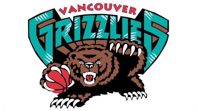 Vancouver Grizzlies Logotipo 1996-2001