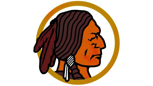 Washington Redskins Logotipo 1937-1951