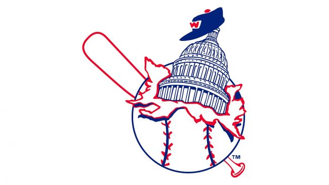 Washington Senators Logotipo 1953-1956