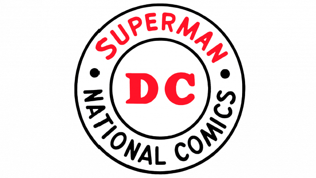 DC Comics Logo 1949-1970
