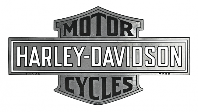 Harley-Davidson Motorcycles Logo 1910-1953