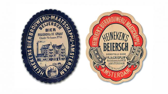 Heineken Logo 1864-1884