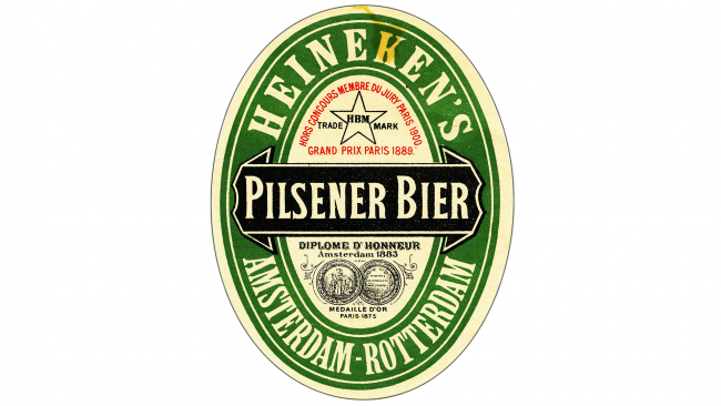 Heineken Logo 1889-1930s
