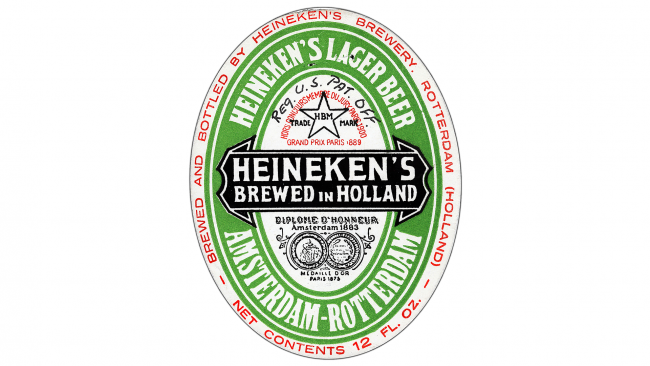 Heineken Logo 1951-1954