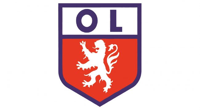 Olympique Lyonnais Logo 1957-1965