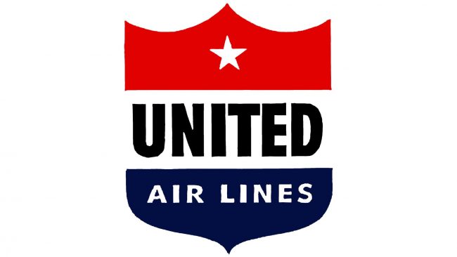 United Airlines Logo 1940-1954