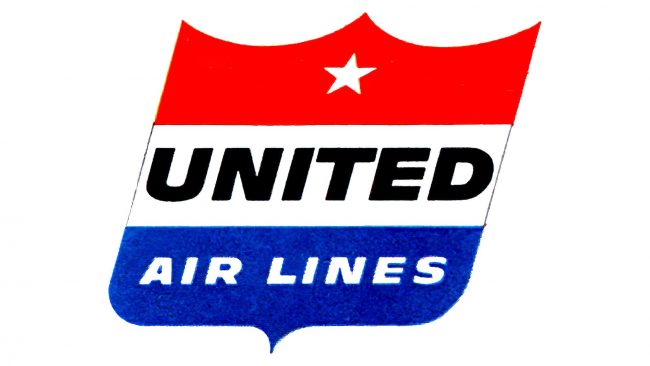 United Airlines Logo 1954-1960