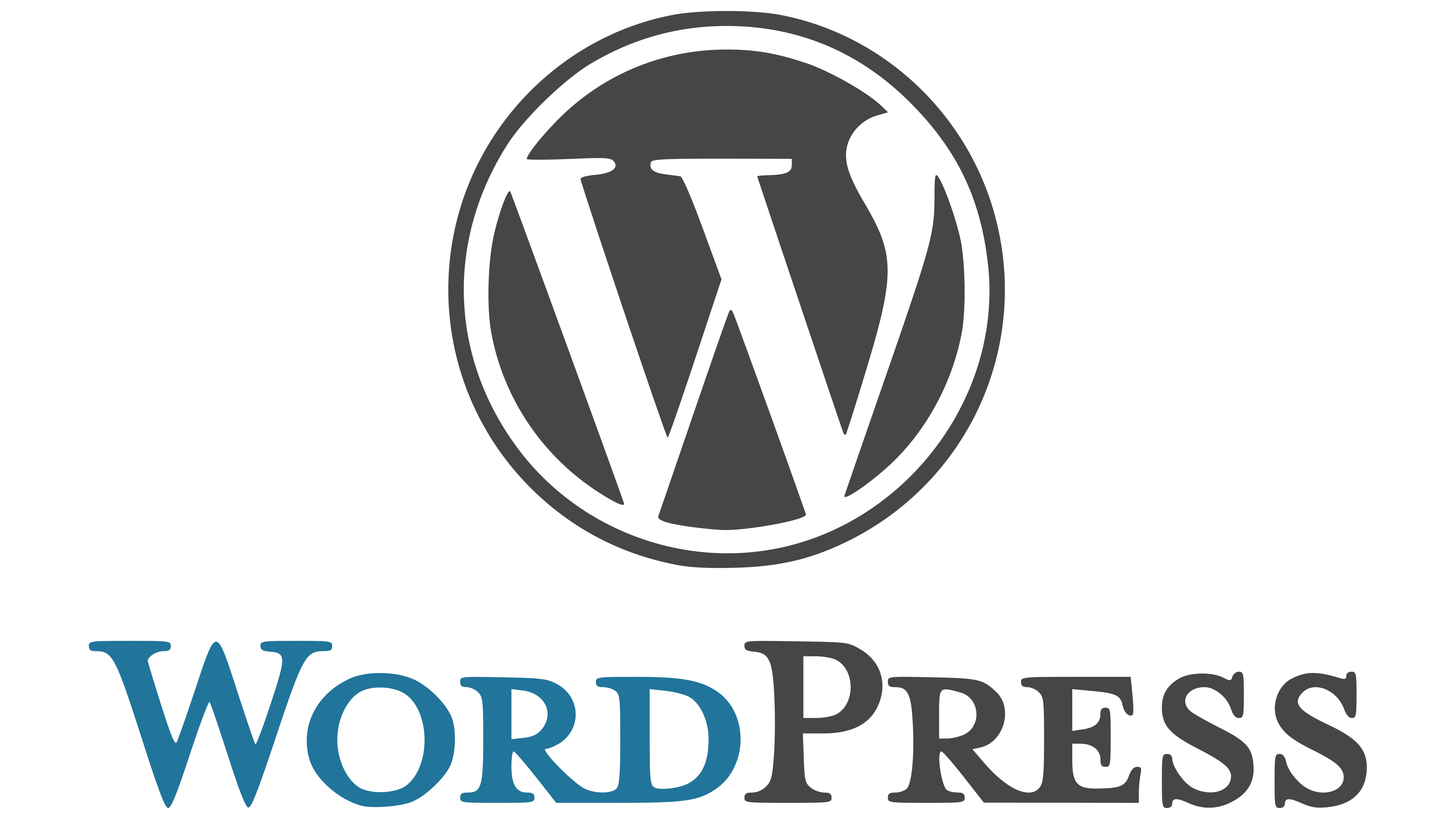  WordPress Logo Valor Hist ria PNG