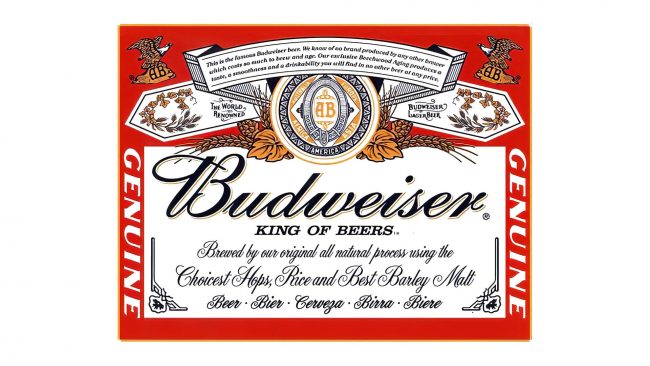 Budweiser Logo 1910-1945