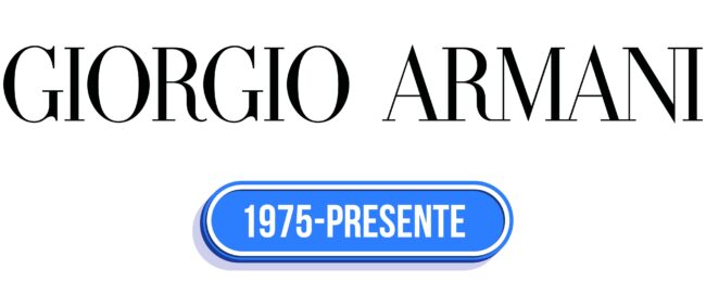 Giorgio Armani Logo Historia