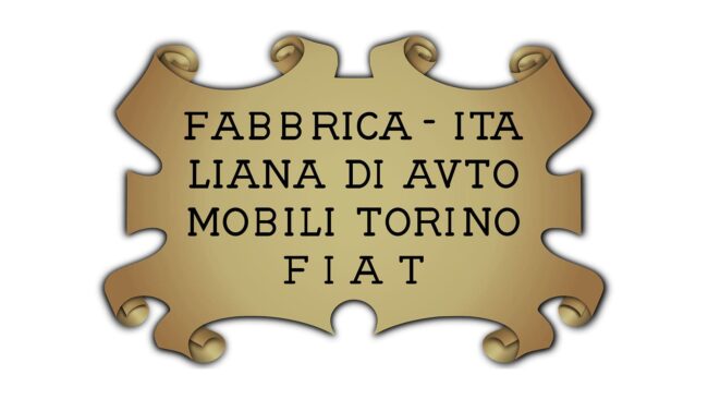 Fiat Logo 1899-1901
