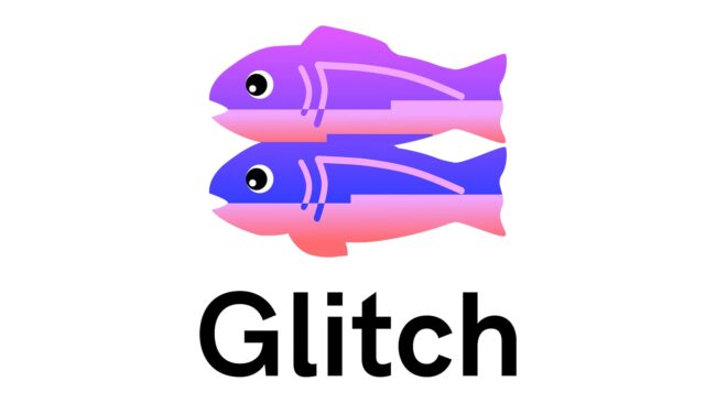 Glitch Logo Simbolo