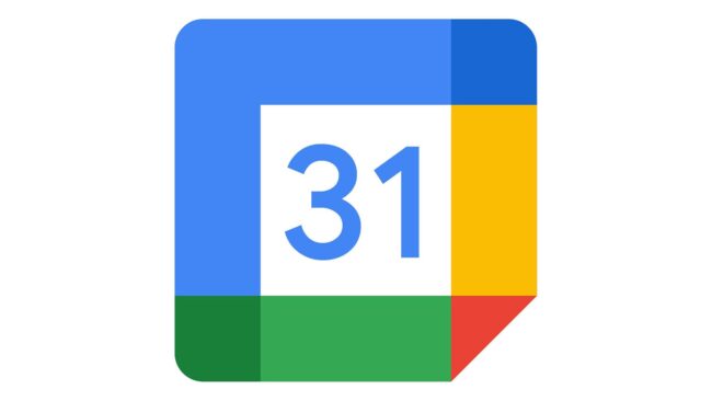 Google Calendar Logo 2020-presente