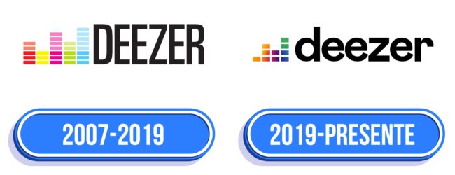 Deezer Logo Historia