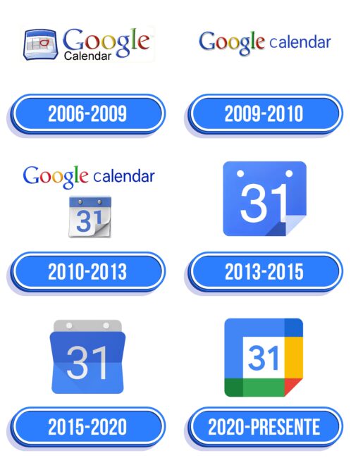 Google Calendar Logo Historia