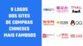 9 Logos dos sites de compras chineses mais famosos