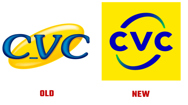 CVC Antigo e Novo Logo (história)