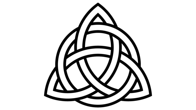 Celtic Triquetra symbol