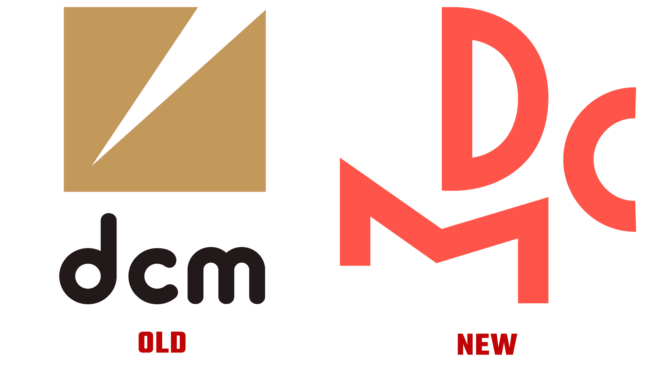 DCM Antigo e Novo Logotipo (história) (Geschichte)