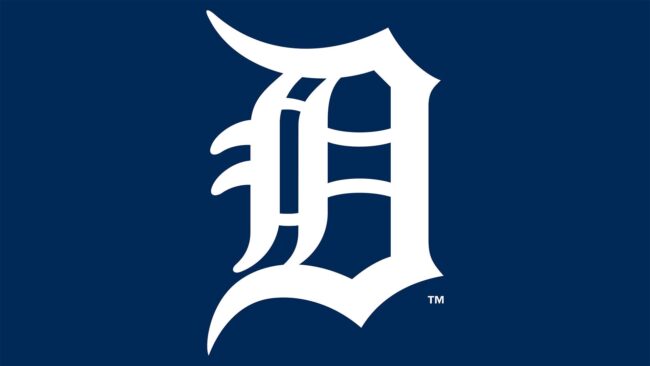 Detroit Tigers Old English D Logo