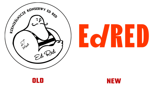 Ed Red Antigo e Novo Logo (História)