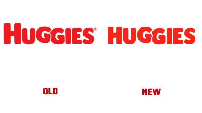 Huggies Antigo e Novo Logo (história)